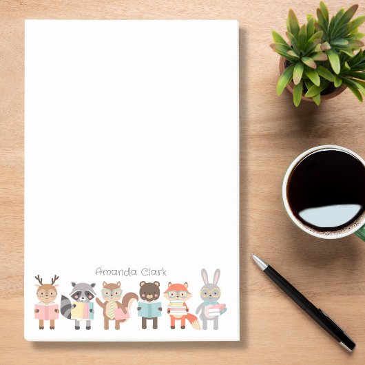 Schultiere Post-it Klebezettel