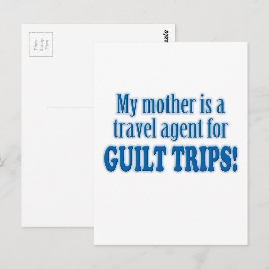 Schultrips Postkarte (Vorne/Hinten)