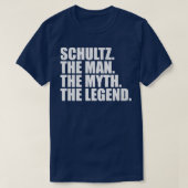 SchultzSchultz Familienname Schultz Nachname Schul T-Shirt (Design vorne)