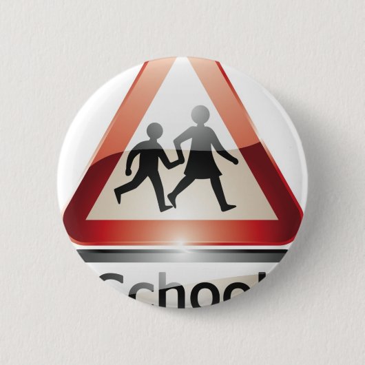 Schulüberfahrt Button (Vorderseite)