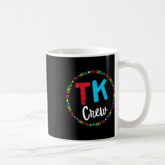 Schulübergang Kindergarten Team Crew Kaffeetasse (Rechts)