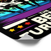 Schulung behalten, bis der Gürtel zu Black Karate  Poster (Ecke)
