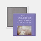 Schulung eines Zitats von Kinderbibliotheken Magnet (Vorderseite/Rückseite)