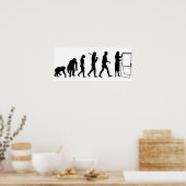 Schulung für Personal Lehrer Gear Poster (Küche)