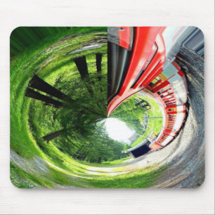 Schulung in zukünftiger Zeitgeschehen Mousepad