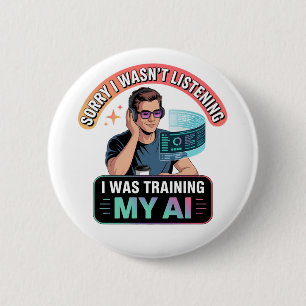 Schulung meines künstlerischen KI-Zitats Button
