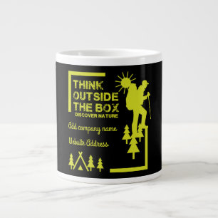 Schulung und Werbeaktion von Bushcraft-Reiseverans Jumbo-Tasse
