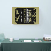 Schulung zur Führung von Pferden Banner (Messe)