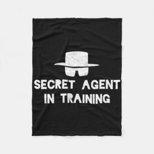 Schulungen für geheime Agent Halloween-Kostümspion Fleecedecke