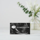 Schulungskarte für die Stärke Visitenkarte (Stehend Vorderseite)