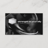 Schulungskarte für die Stärke Visitenkarte (Vorderseite)