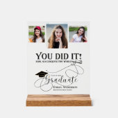 Schulungsklasse für mehrere Fotos 2025 Acrylschild (Vorderseite)