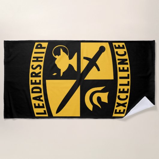 Schulungskorps für die ROTC-Reserve Strandtuch (Vorderseite)