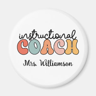 Schulungslehrer Retro Magnet