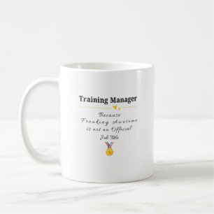 Schulungsleiter Kaffeetasse