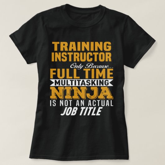Schulungsleiter T-Shirt (Design vorne)