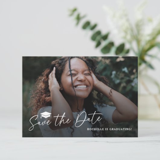 Schulungspartei Save the Date Karte (Stehend Vorderseite)