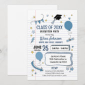 Schulungsparty Einladung Notebook-Seite (Vorne/Hinten)