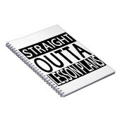 Schulungspläne für Lehrer im Notebook Notizblock (Rechte Seite)