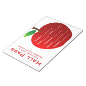 Schulungsraum Notizblock (angewinkelt)