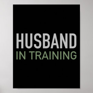 SchulungsteilnehmerIn Funny Groom Geschenk Verlobu Poster