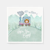 Schulungsthema Geburtstagsparty Serviette (Vorderseite)