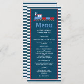 Schulungsthemen Party Geburtstagskarte Menükarte (Vorne/Hinten)