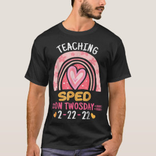 Schulunterricht am zweitägigen 2222222 Sonntagssch T-Shirt