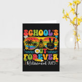 Schulunterricht für Rentenerwerbstätigkeit Lehrer  Karte (Gelbe Blume)