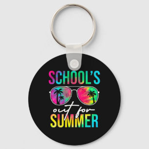 Schulunterricht für Schüler im Sommer Abschluss Schlüsselanhänger