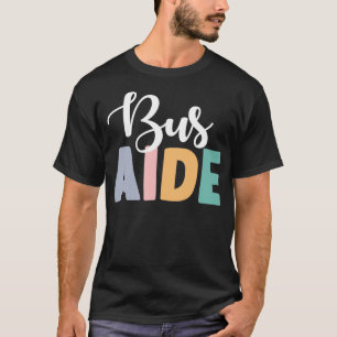 Schulunterstützung Lehrer Bus-Berater T-Shirt