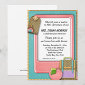 Schulveranstaltung Einladung (Vorne/Hinten)