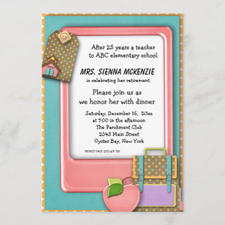 Schulveranstaltung Einladung