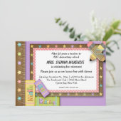 Schulveranstaltung Einladung (Stehend Vorderseite)