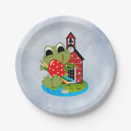 Schulveranstaltungen Papier Teller 7"