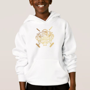 Schulvereinsteam-Liganame Jahr Curling Hoodie