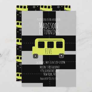 Schulverkehr Radbus Geburtstagspartei Ankündigung