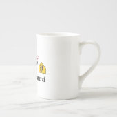 Schulverkehrspolizei-Tasse Porzellantasse (Rechts)