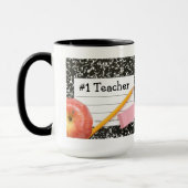 Schulversorgungs-Tasse des Lehrer-#1 Tasse (Links)
