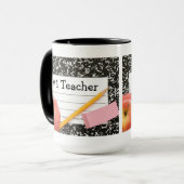 Schulversorgungs-Tasse des Lehrer-#1 Tasse (Vorderseite Links)