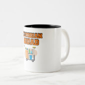 Schulverwalter Squad Stellvertreter Janitor Suppor Zweifarbige Tasse (VorderseiteRechts)
