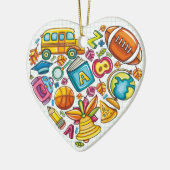 Schulverzierung - SRF Keramik Ornament (Links)