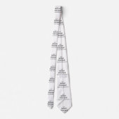 Schulvorsteher Krawatte (Rückseite)