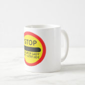 Schulwegweiser Kinderüberweg Lollipop-Dame  Kaffeetasse (VorderseiteRechts)