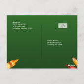 SchulWelcome Postcard Postkarte (Rückseite)