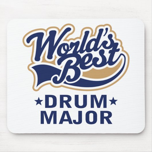Schulweltbester Tambourmajor Geschenk Mousepad (Vorne)