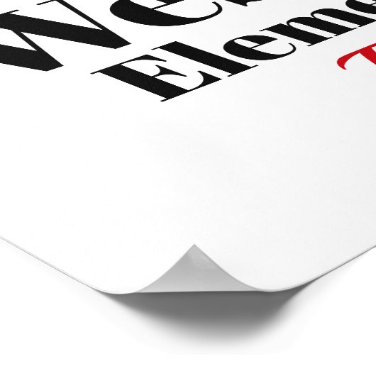 Schulwillkommen - SRF Poster (Ecke)