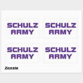 Schulz Army Sticker (Blatt)