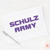 Schulz Army Sticker (Umschlag)