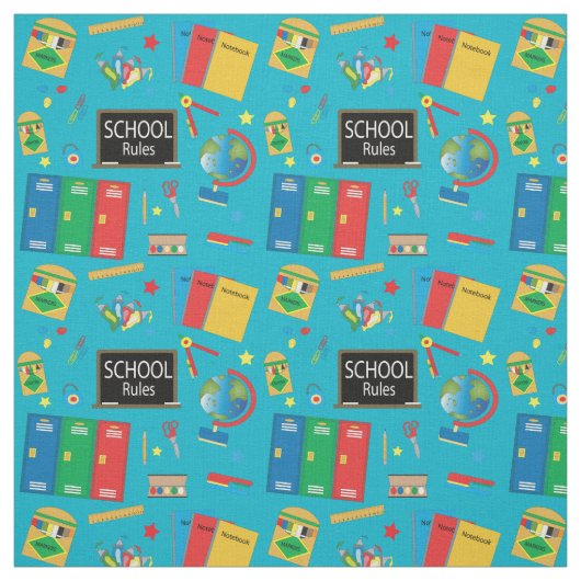 Schulzeit | Hintergrundfarbe ändern Stoff (Muster)